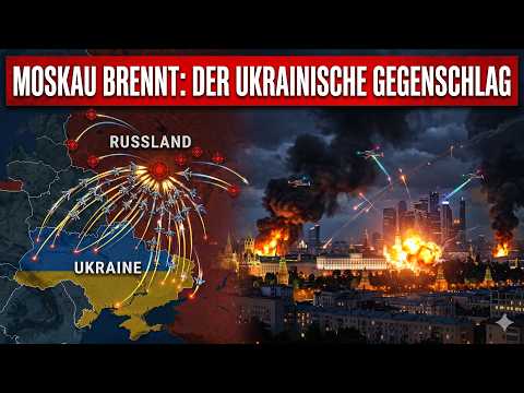 Ukrainischer Rekordangriff: Über 1000 Drohnen überwinden Moskaus Luftverteidigung komplett