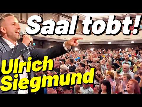 Ulrich Siegmund Bei seiner Rede TOBT der Saal! Begeisterte Massen bei der AfD in Bitterfeld Wolfen!
