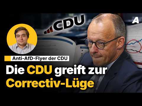 Unfassbare Lügen: Das „Informationsmaterial“ der CDU gegen die AfD – Apollo Newsroom