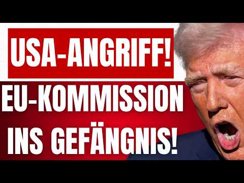 USA ziehen EU-KOMMISSION vor ein TRIBUNAL! – BÜROKRATEN werden VERHAFTET! – USA beenden EU!