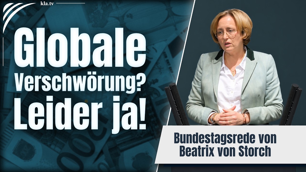 Verschwörungstheorie? Bundestagsrede bestätigt globale Vernetzung! | www.kla.tv/41058