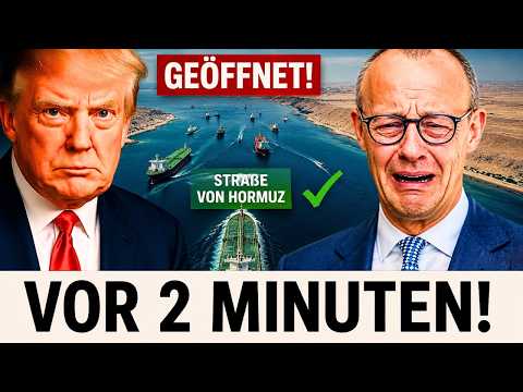 VOR 2 MIN! CDU verliert Spitzenposten nach dem Hormuz wieder geöffnet wurde