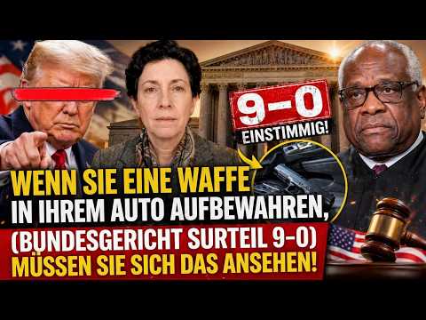Waffe im Auto? Neues 9–0 Urteil des Obersten Gerichtshofs erklärt!
