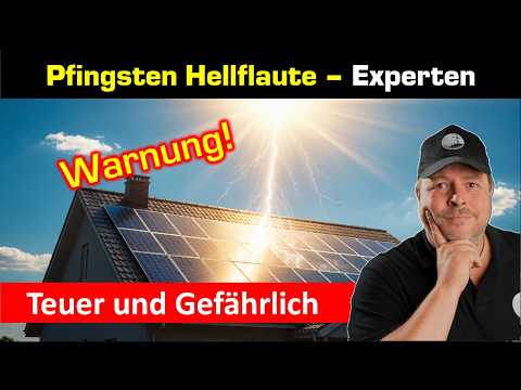 Warnung vor Pfingsten? Zuviel Solarstrom? Was sagen die Experten
