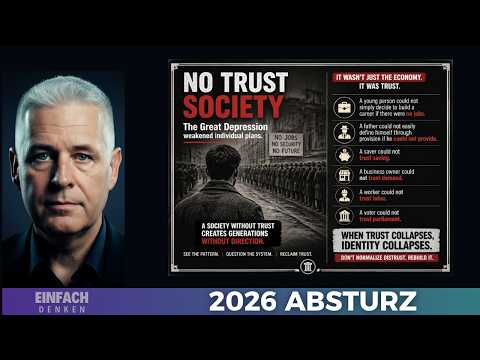 Warum du niemandem mehr trauen kannst (2026) – Die No Trust Society