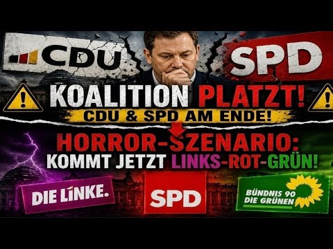 Wenn diese CDU / SPD Koalition scheitert, wird es KRASS…
