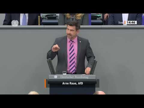 WER HAT DEUTSCHLAND IN DIESE KRISE GEFÜHRT?“ | Arne Raue stellt die Schicksalsfrage im Bundestag!