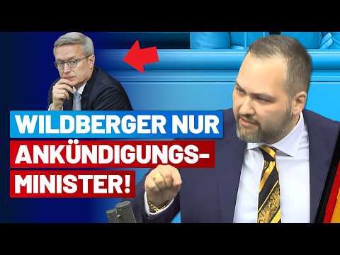 Werden Sie endlich Zukunftsminister! Ruben Rupp – AfD-Fraktion