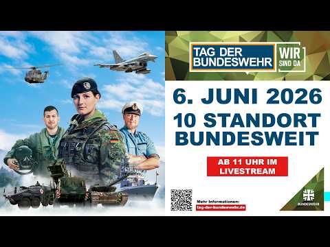Wir sind da: Trailer zum Tag der Bundeswehr 2026 | Bundeswehr Wir sind da: Trailer zum Tag der Bundeswehr 2026 | Bundeswehr
