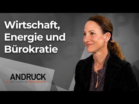 Wirtschaft, Energie und BürokratieDeutschlands Herausforderungen im Fokus – Andruck der Pressetalk