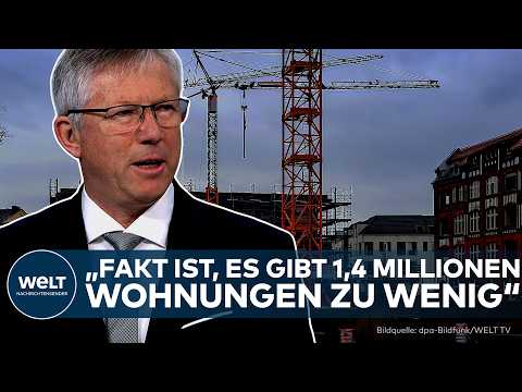WOHNUNGSKRISE IN DEUTSCHLAND: „Bauen ist zu teuer!“ Bauindustrie fordert einfachen Baustandard