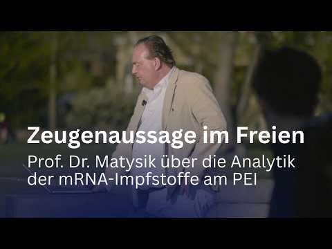 Zeugenaussage im Freien – Prof. Dr. Jörg Matysik