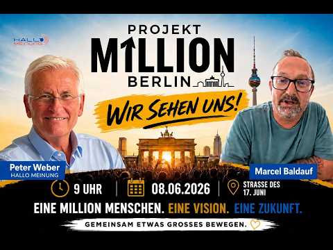 1 Million Demo Berlin, 8.6.2026