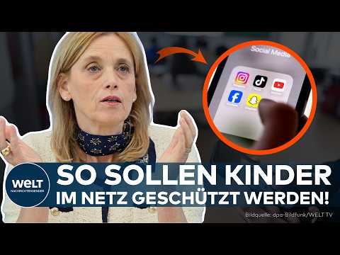 300.000 JUGENDLICHE SÜCHTIG: Prien fordert Social-Media-Altersgrenze ab 13!