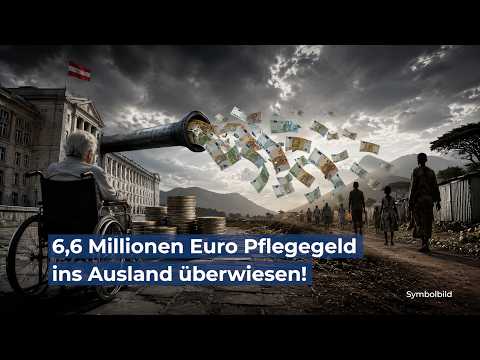 6,6 Millionen Euro Pflegegeld ins Ausland überwiesen!