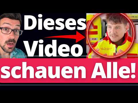 ACHTUNG: Rettungssanitäter spricht das Unsagbare aus! Was hier eigentlich läuft!