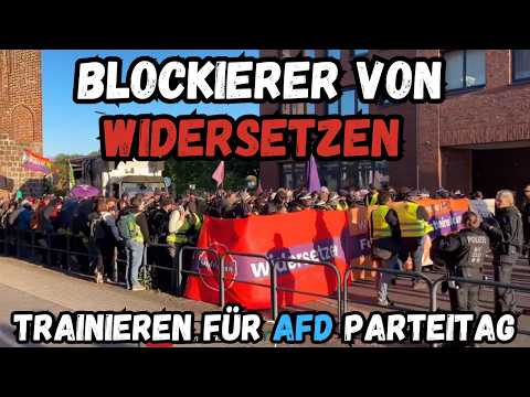 AfD Parteitag in Erfurt: Blockierer von „Widersetzen“ trainieren in Demmin | 08.05.2026