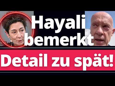 AKUT: Dunja Hayali bermerkt zu spät, dass sie brisantes Detail ausplaudert! AKUT: Dunja Hayali bermerkt zu spät, dass sie brisantes Detail ausplaudert!