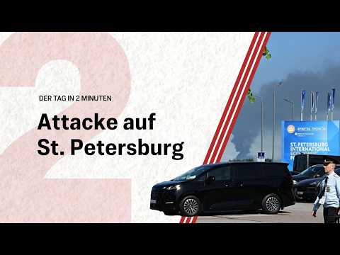 Angriff mitten vor Russlands Großevent | Der Tag in 2 Minuten Angriff mitten vor Russlands Großevent | Der Tag in 2 Minuten