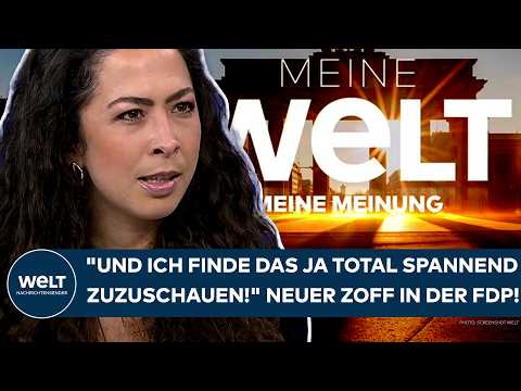 ANNA SCHNEIDER: „Und ich finde das ja total spannend zuzuschauen!“ Neuer Zoff in der FDP!