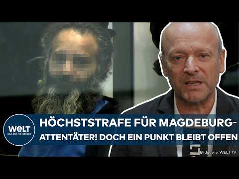 ANSCHLAG IN MAGDEBURG: Paukenschlag! Höchststrafe für Todesfahrer Taleb A. – Eine Frage bleibt offen