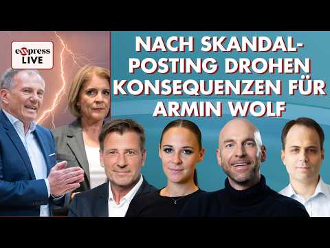 Anzeige gegen ORF-Moderator, Thurnher prüft Verstoß | exxpress live, am 09. Juni 2026