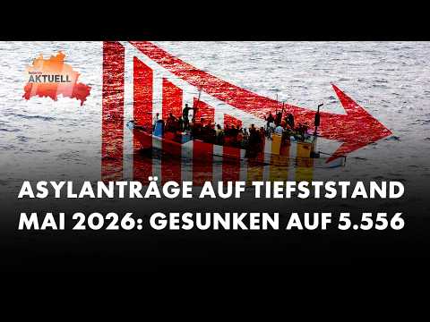 Asylanträge auf Tiefststand