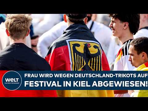 AUFREGUNG IN KIEL: Frau wird wegen Deutschland-Trikots auf Festival abgewiesen!
