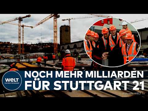 BADEN-WÜRTTEMBERG: Milliarden-Schock! Stuttgart 21 wird noch teurer – Fertigstellung ab 2031