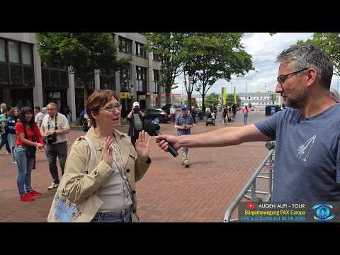 „Behalten Sie Ihre Propaganda für sich“ – Passantin bei BPE in Dortmund