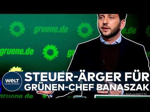 BERLIN: Ermittlungen wegen Steuerhinterziehung! Grünen-Co-Chef Felix Banaszak gesteht Fehler