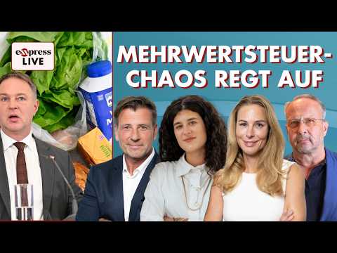Blattspinat billiger, Cremespinat nicht: Absurde Regeln der Regierung | exxpress live, 25. Juni 2026
