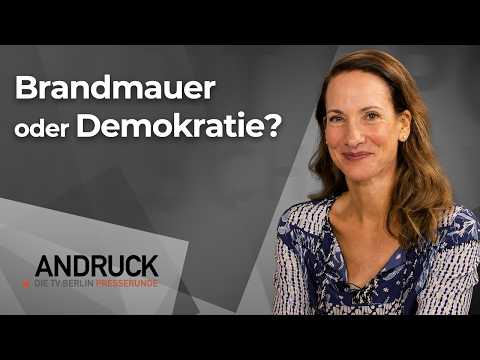 Brandmauer, Sozialstaat, Fußball-WM: Deutschland im Wandel – Andruck der Pressetalk Brandmauer, Sozialstaat, Fußball-WM: Deutschland im Wandel – Andruck der Pressetalk