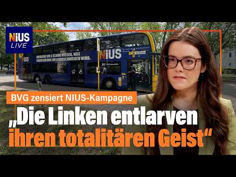 BVG schmeißt NIUS raus: „Zwei Geschlechter“ sind jetzt rechtswidrig? | NIUS Live