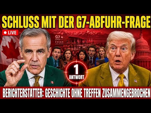 Carney widerlegt die Frage zum Missfallen beim G7 1 Antwort beendete die Reporter-Geschichte Carney widerlegt die Frage zum Missfallen beim G7 1 Antwort beendete die Reporter-Geschichte