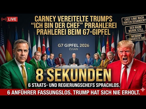 Carney ZERSTÖRTE Trumps „Ich bin der Boss“-Prahlerei beim G7-Gipfel – 8 Sekunden verbleibend Carney ZERSTÖRTE Trumps „Ich bin der Boss“-Prahlerei beim G7-Gipfel – 8 Sekunden verbleibend