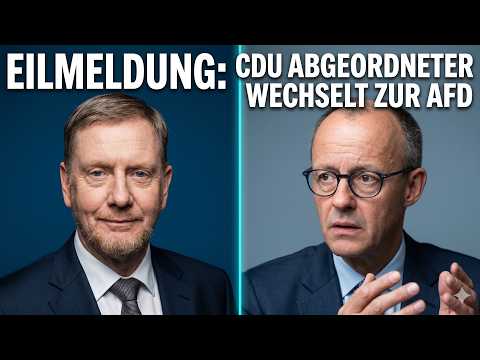 Cdu-Abgeordneter wechselt zur AfD: Friedrich Merz bricht komplett ein Cdu-Abgeordneter wechselt zur AfD: Friedrich Merz bricht komplett ein