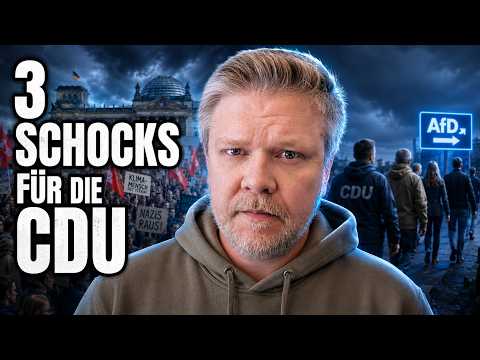 CDU in der Krise: von der AfD überholt, Voigt-Affäre und neue Gewaltzahlen!