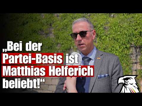 Christian Zaum (AfD): „Bei der Partei-Basis ist Matthias Helferich beliebt!“
