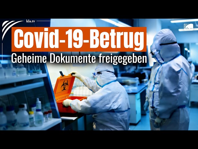 Covid-19-Betrug: Geheime Dokumente freigegeben