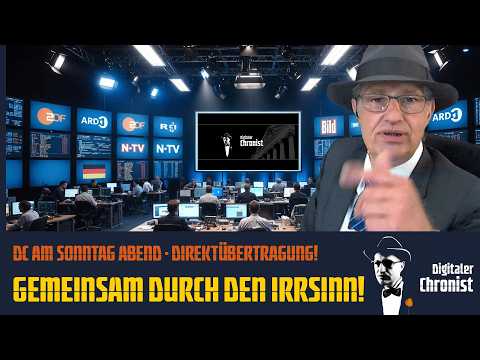 DC am Sonntag Abend · Direktübertragung! – Gemeinsam durch den Irrsinn! DC am Sonntag Abend · Direktübertragung! – Gemeinsam durch den Irrsinn!