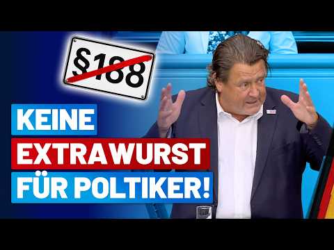 Den §188 abschaffen! Gleiches Recht für alle! – Stephan Brandner – AfD-Fraktion