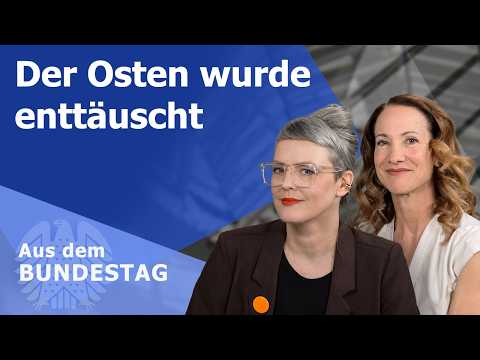 Der Osten wurde enttäuscht – Deshalb Wählen viele die AfD – Aus dem Bundestag Der Osten wurde enttäuscht – Deshalb Wählen viele die AfD – Aus dem Bundestag