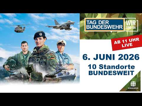 Der Tag der Bundeswehr 2026 | Voller Livestream | Bundeswehr