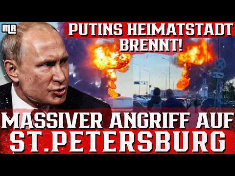 DESASTER FÜR PUTIN! TREIBSTOFF-KRISE erreicht MOSKAU! MASSIVER ANGRIFF auf ST. PETERSBURG!