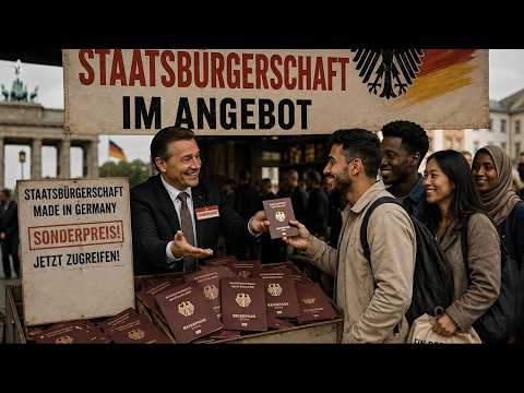 Deutscher Pass im Ausverkauf? 309.000 Einbürgerungen – Wohin steuert Deutschland? Deutscher Pass im Ausverkauf? 309.000 Einbürgerungen – Wohin steuert Deutschland?