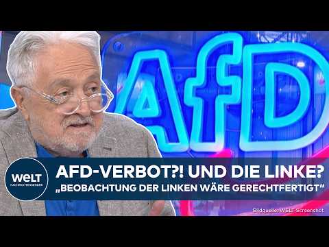 DEUTSCHLAND: AfD-Verbot!? „Linke sollte beobachtet werden“ Knallharte Analyse von Henrik M. Broder