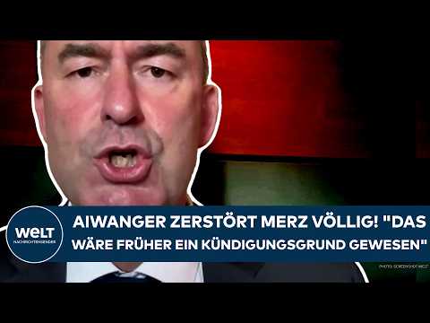 DEUTSCHLAND: Aiwanger zerstört Merz völlig! „Das wäre früher ein Kündigungsgrund gewesen!“
