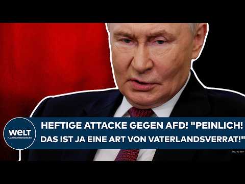 DEUTSCHLAND: Heftige Attacke gegen die AfD! „Peinlich! Das ist ja eine Art von Vaterlandsverrat!“