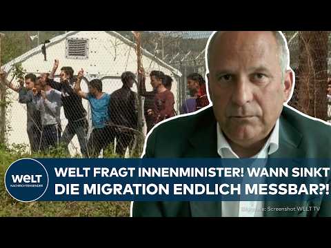 DEUTSCHLAND: Hessens Innenminister im Interview! Wann sinkt die Migration endlich messbar?!